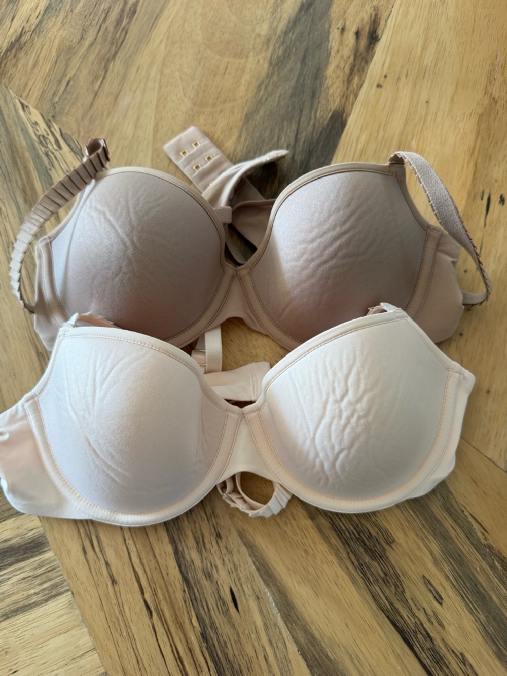 TWO ThirdLove 24/7 T-shirt braS Light Beige & Blush